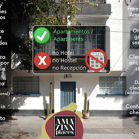 Amazinn Places La Condesa Roma メキシコシティ エクステリア 写真